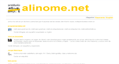 Desktop Screenshot of alinome.net