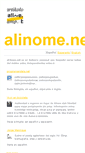 Mobile Screenshot of alinome.net