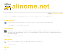 Tablet Screenshot of alinome.net